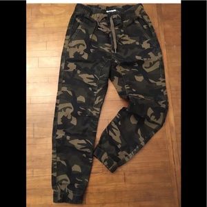 New Trendy camo boys joggers